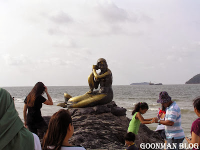Golden Mermaid, Samila Beach, Hatyai, Thailand