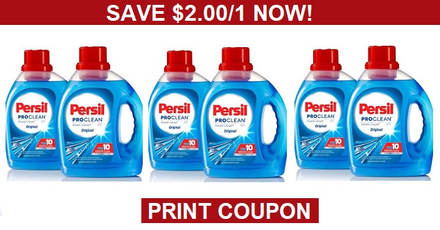 Persil Coupons Print 2.00 off Persil Laundry Detergent Coupon! CVS