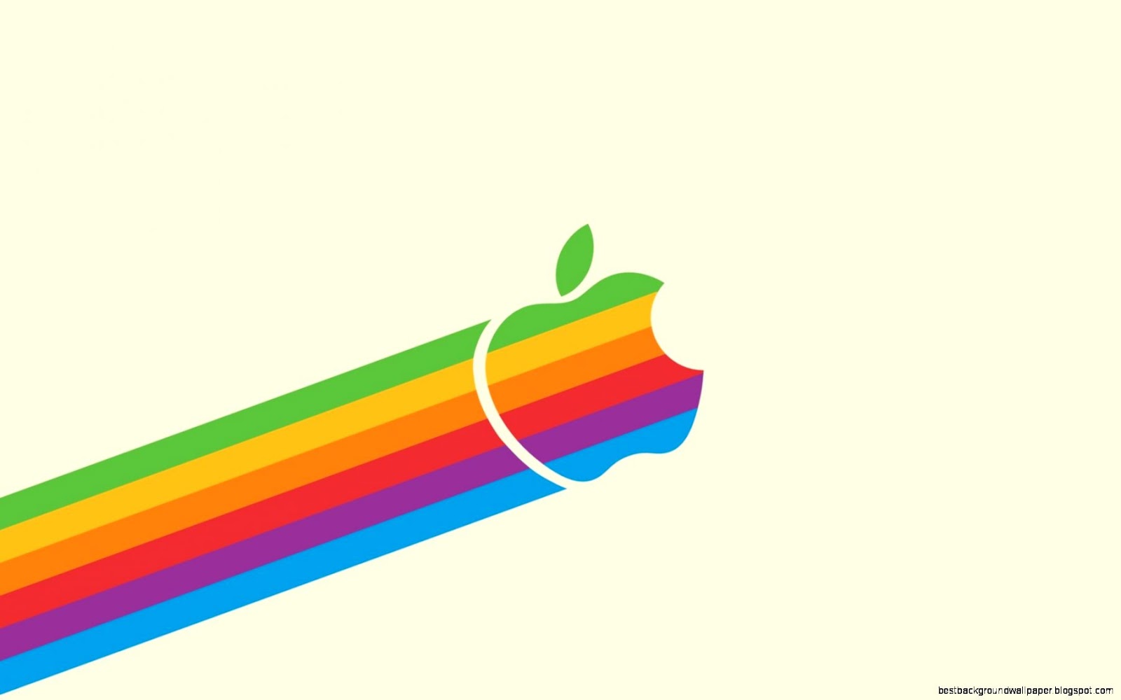 Rainbow Apple Logo