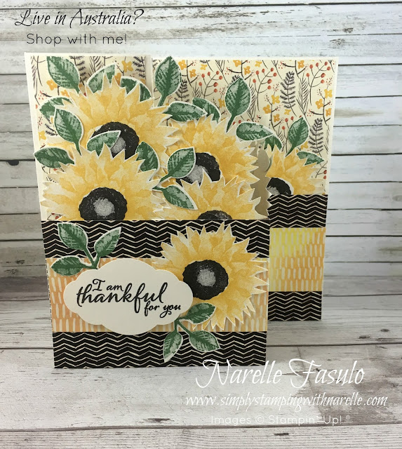 If you love sunflowers, then you are going to love this product suite - https://goo.gl/2APhq2 - Simply Stamping with Narelle