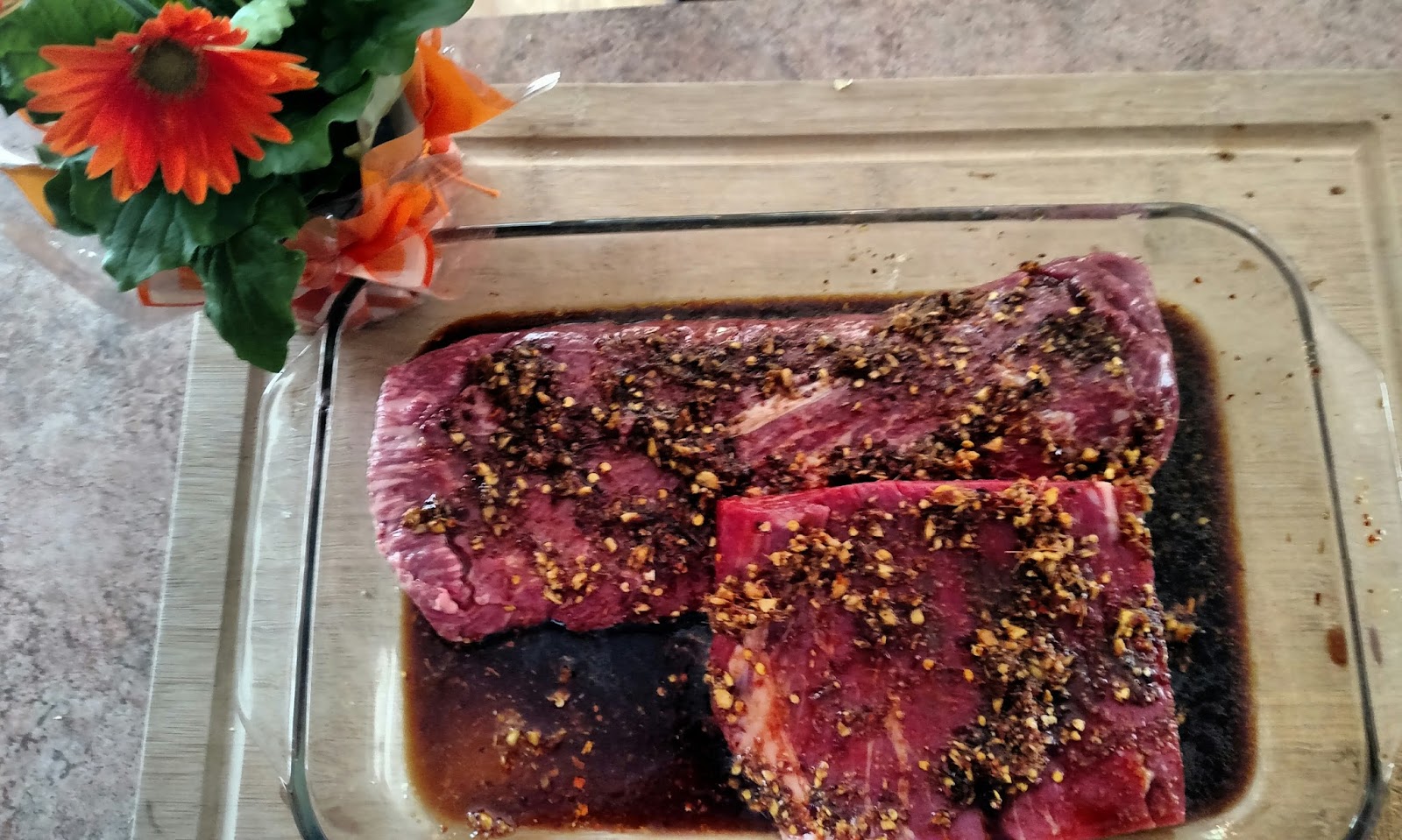 Melissa Bound Ginger Soy Flank Steak