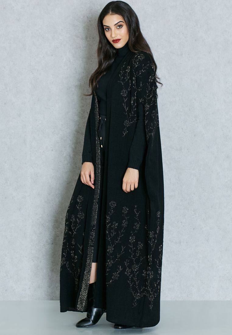 new black abaya designs
