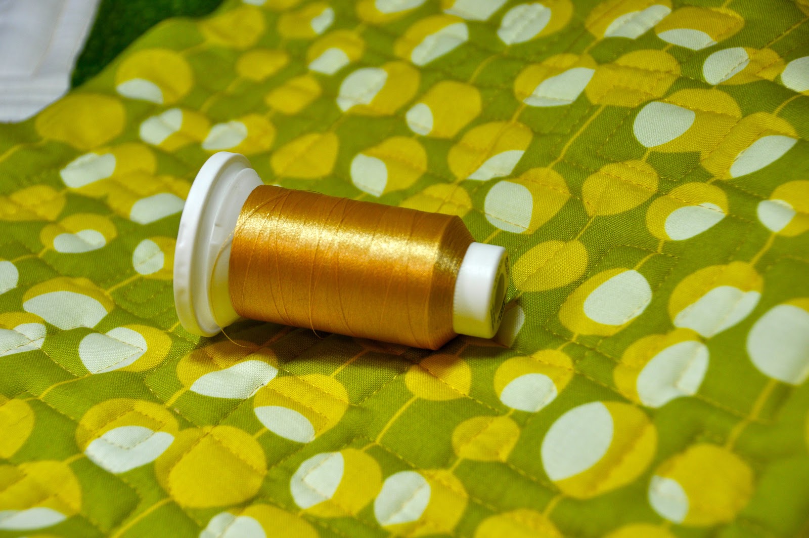 LuAnn Kessi Green Quilt.....Basted & Ready to Quilt