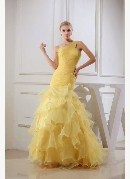 sunflower wedding dress