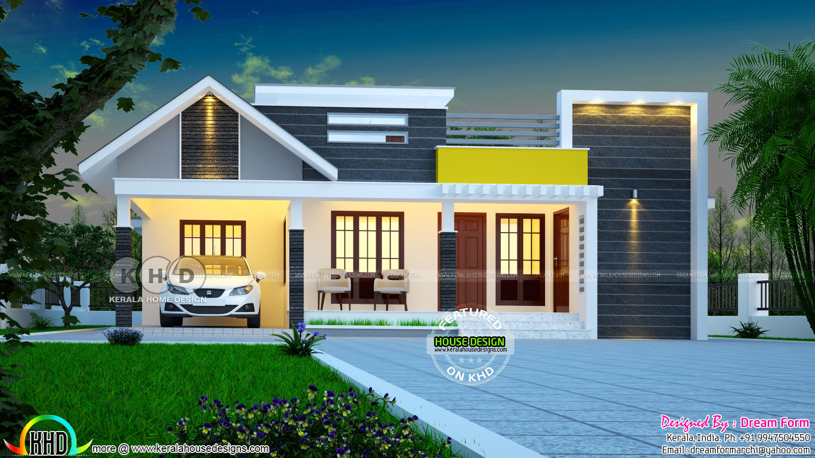 Budget Friendly Cute Home Plan Kerala Home Design And Floor Plans budget-friendly-cute-home-plan-kerala-home-design-and-floor-plans
