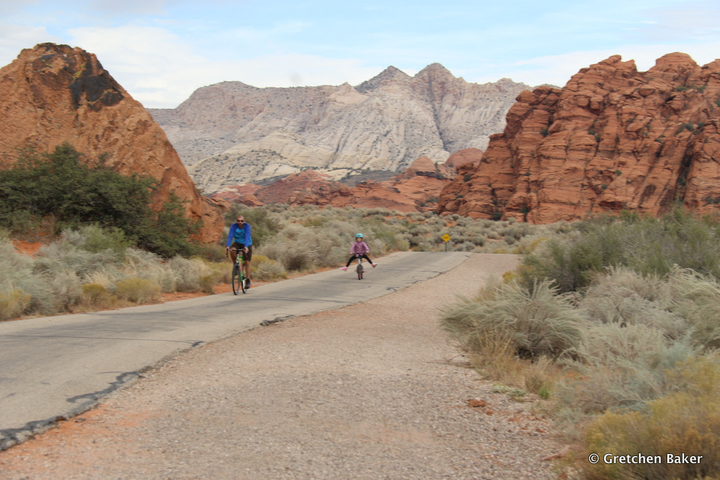 Desert Survivor Hiking in Snow Canyon State Park, Utah