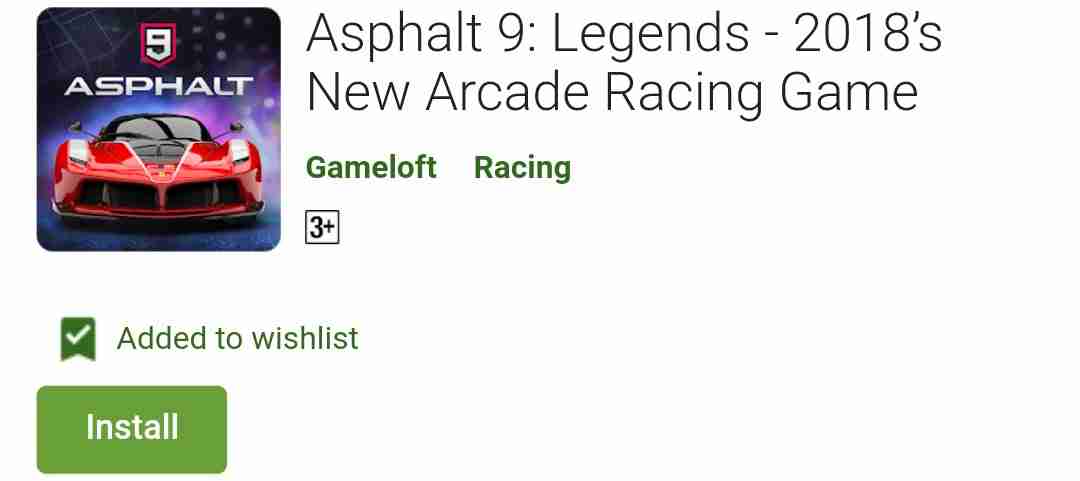Download Asphalt 9 Legends Mobile Android Racing Game From Google Play Store