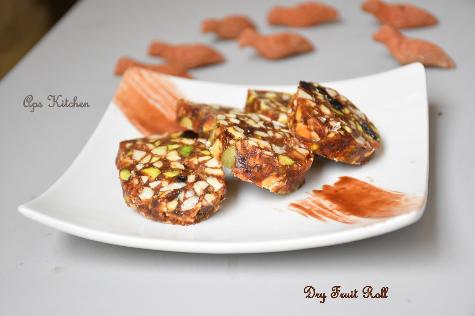 Dry Fruit Roll/Date and Nut Roll