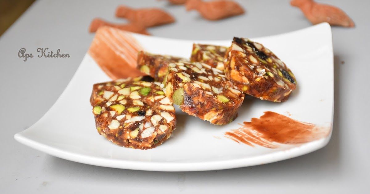 Dry Fruit Roll/Date and Nut Roll