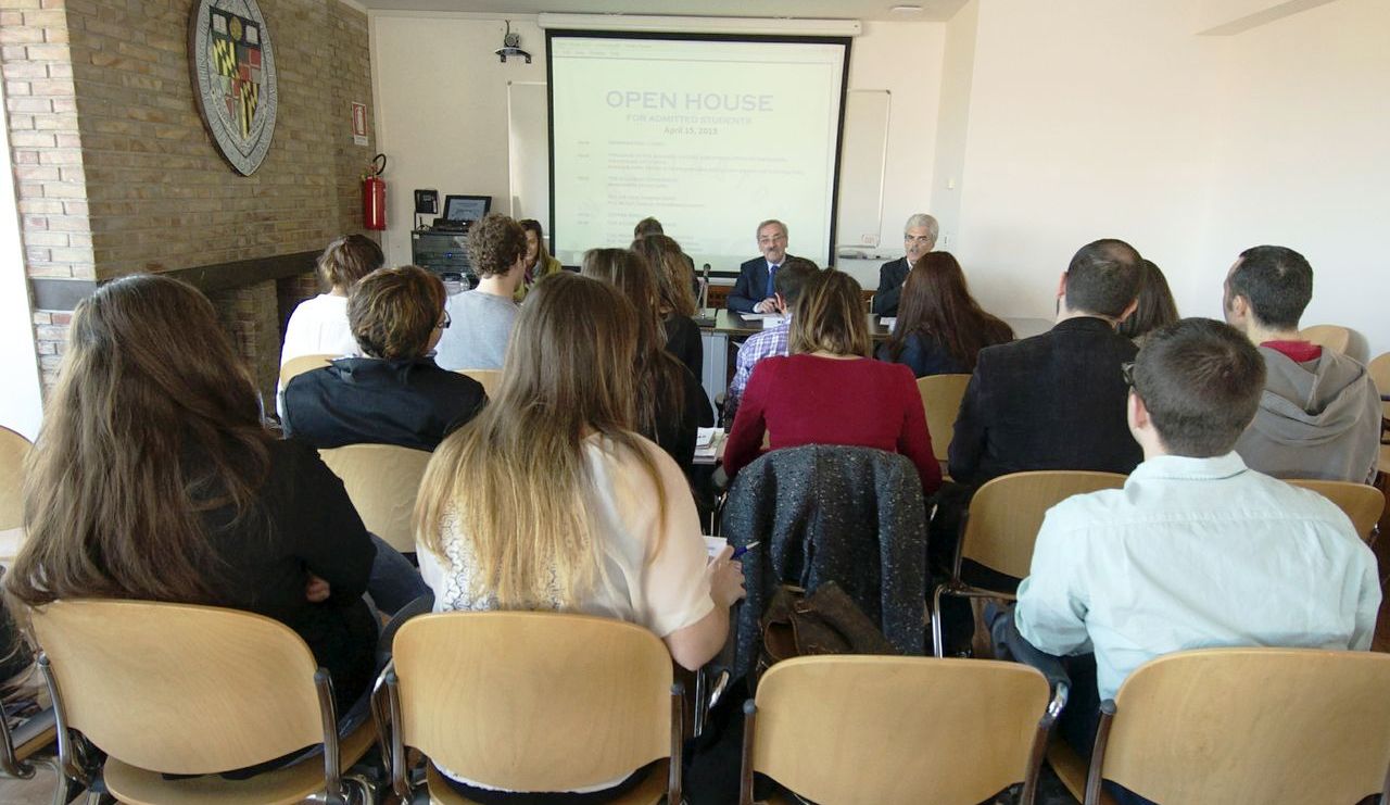 Johns Hopkins SAIS Europe (Bologna) Admissions Blog Open House SAIS Bologna seen from the inside