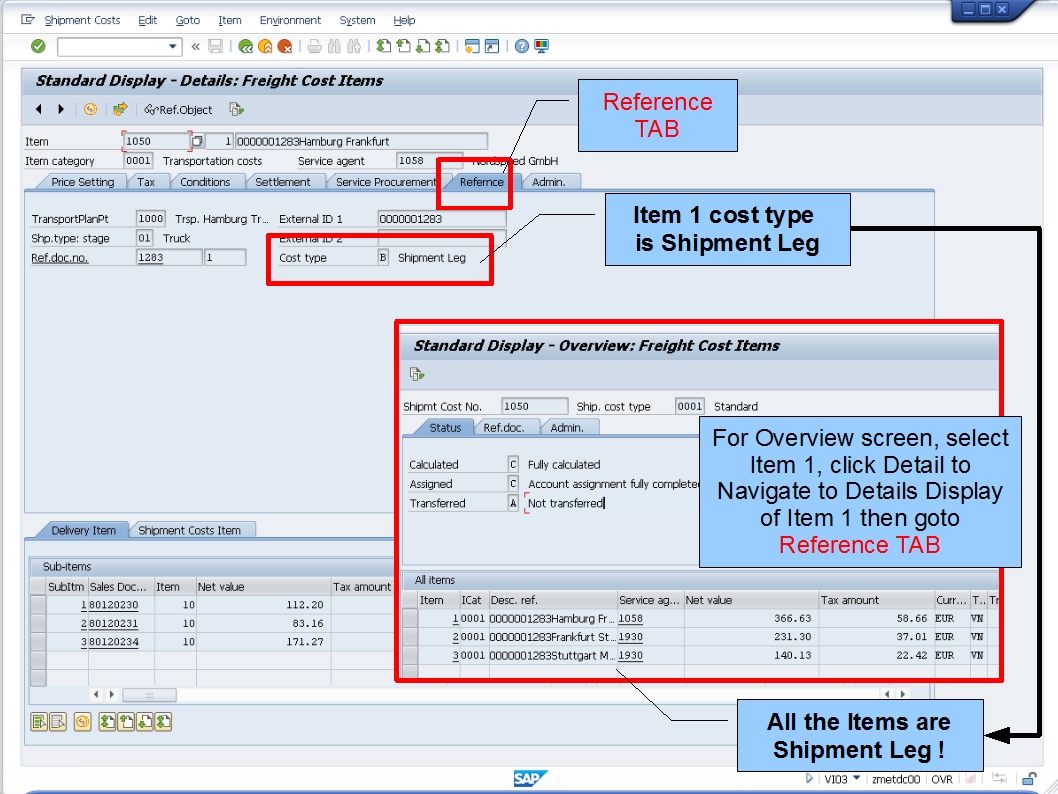 青蛙SAP分享 Froggy's SAP sharing LE Shipping Controlling Shipment Cost