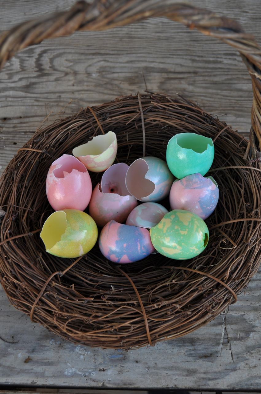 Easy Marbled Easter Eggs Tutorial Make Life Lovely