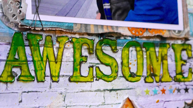 Awesome Scrapbook Page by Katherine Sutton using BoBunny Life in Color