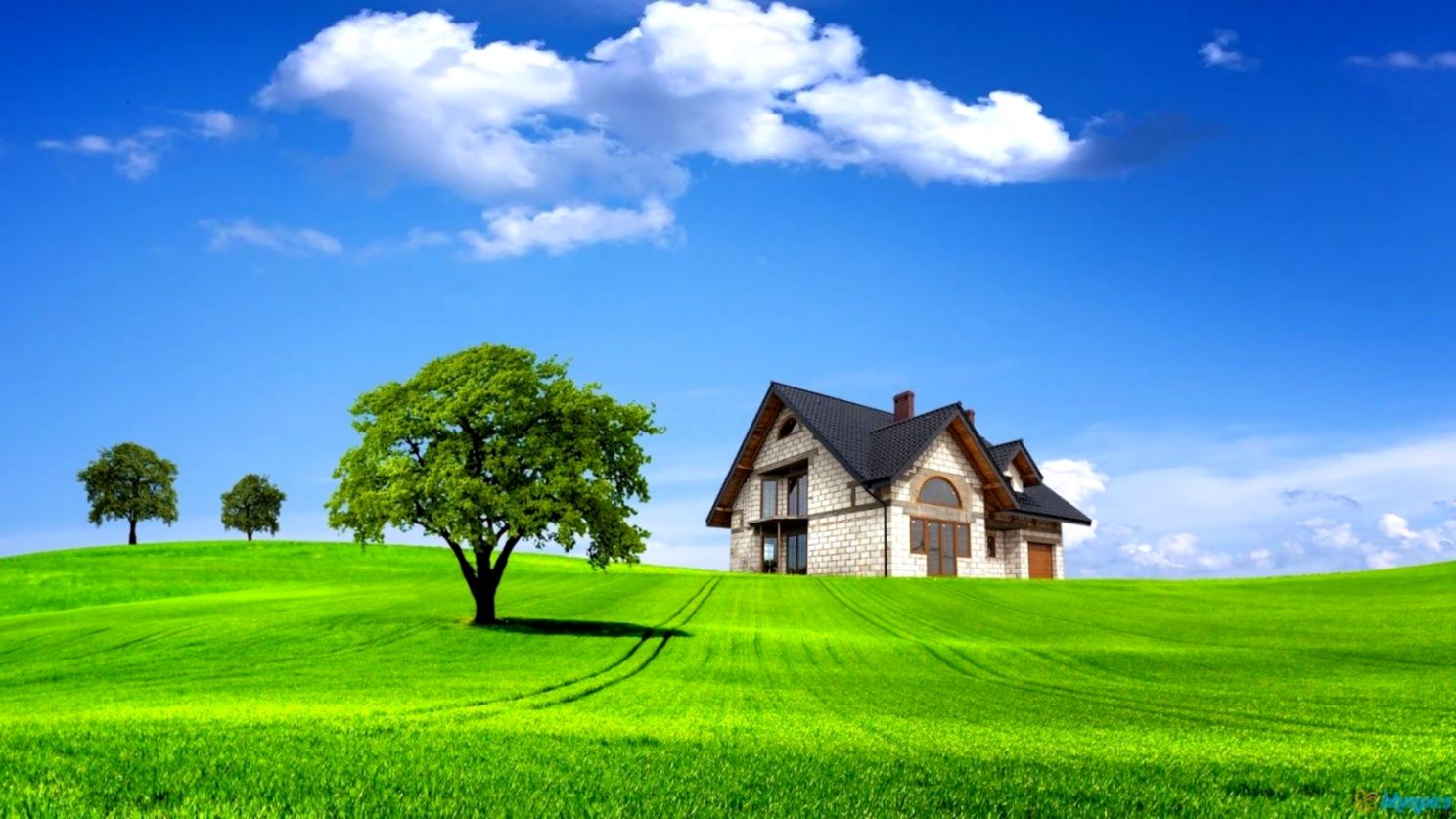 Nature Inspired House Background Wallpaper | Wallpapers Quality
