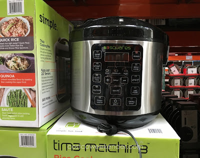 Cook meats, rice, vegetables with the 3 Squares Tim3 Machin3 Rice Cooker