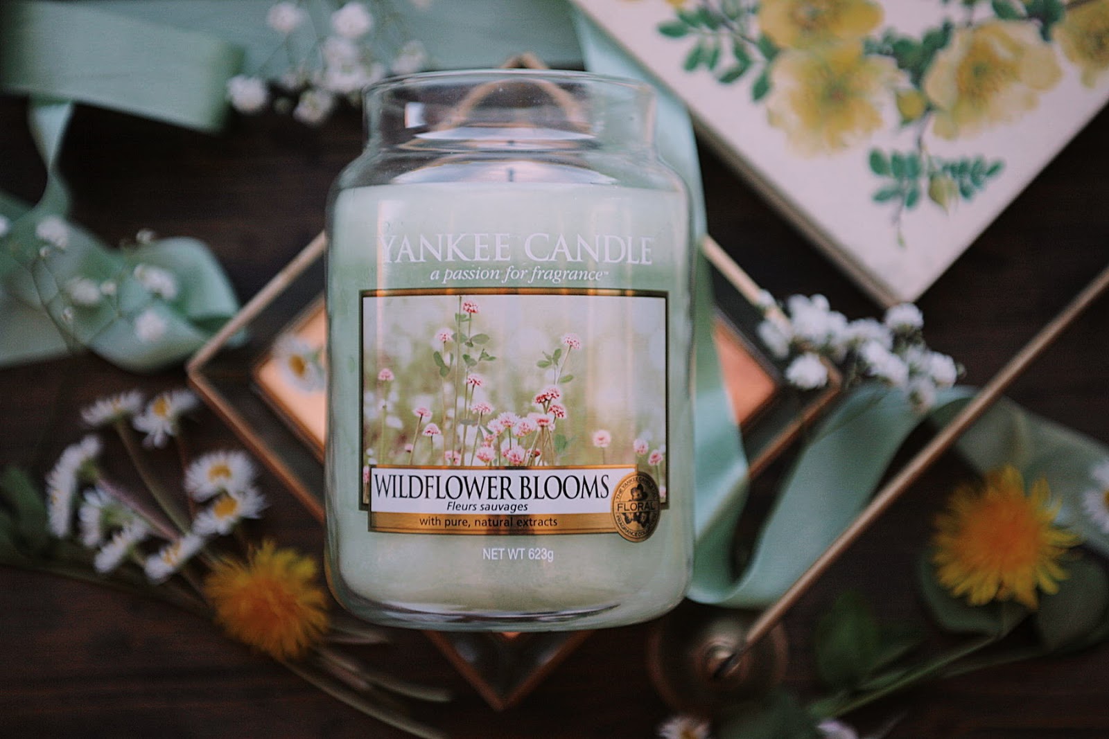 Łąkowe (około majowe ) ) klimaty Wildflower Blooms Yankee Candle