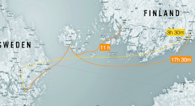 Viatjar entre Finlàndia i Suècia en Hyperloop