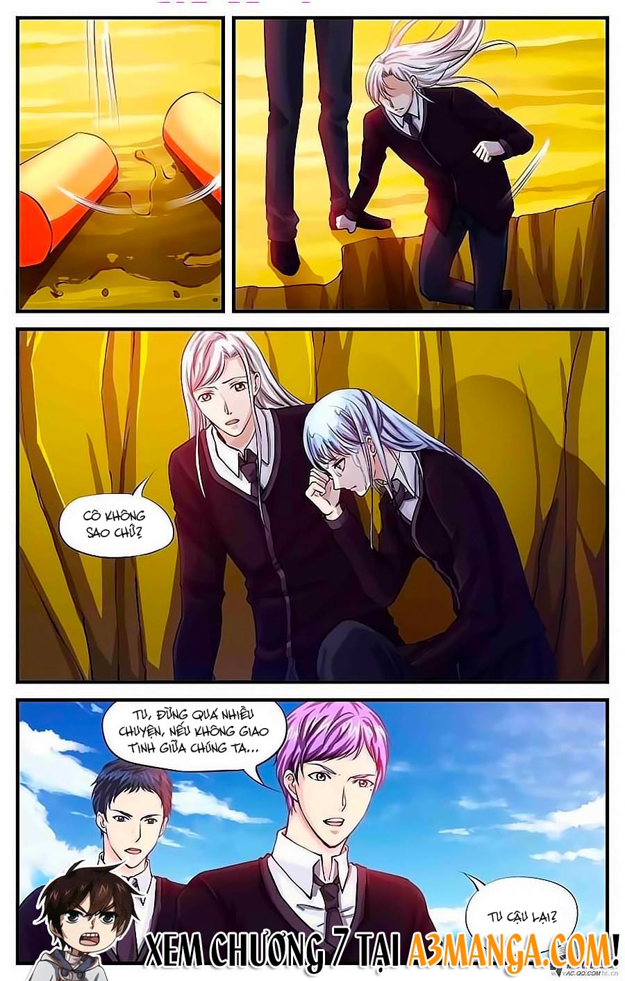 Học Viện Mỹ Nam Số 7 Chap 6 - Next Chap 7