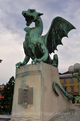 斯洛文尼亞, 盧比安娜, Ljubljana, Zmajsk Most, 龍橋