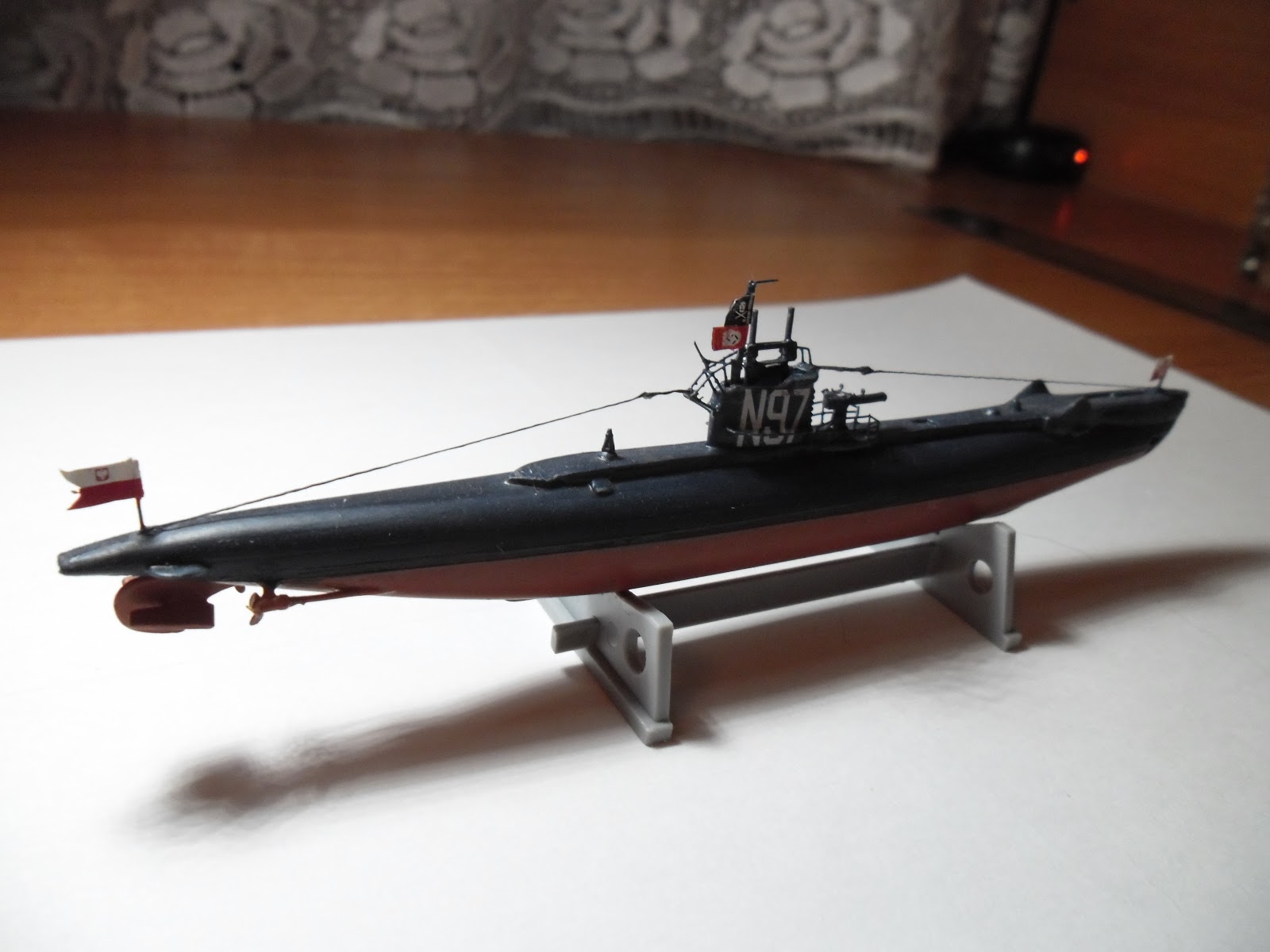Modelarstwo okrętowe: ORP Sokół