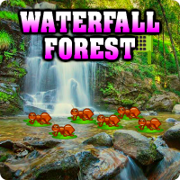  AvmGames Waterfall Forest Escape