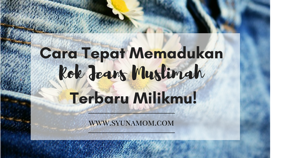Rok Jeans Muslimah