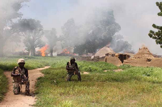 naf destroys boko haram building sambisa