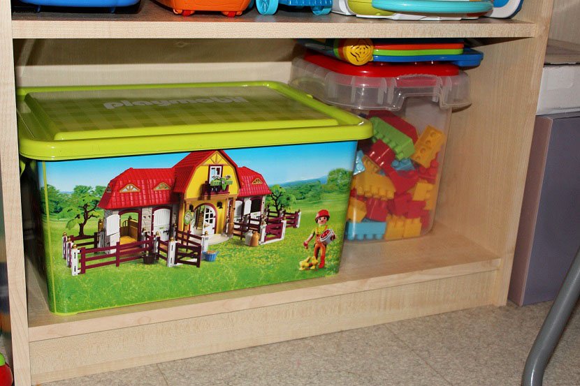 rangement astucieux playmobil