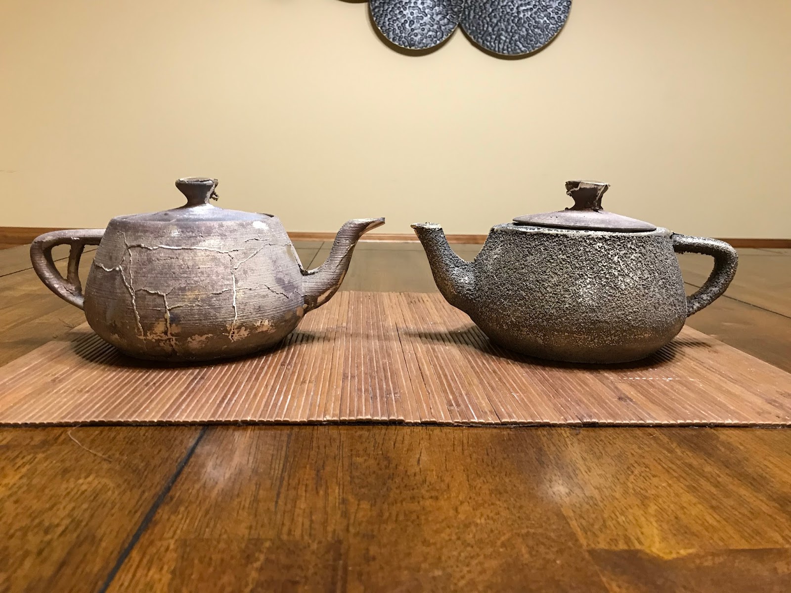 handverker newell (utah) teapot WIP