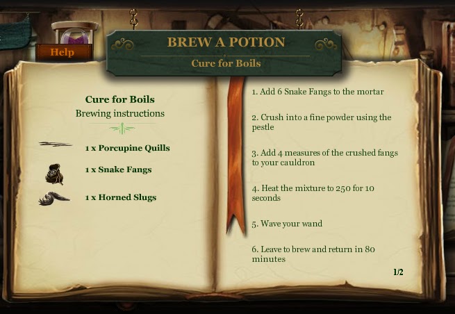 Harry Potter Cure For Boils