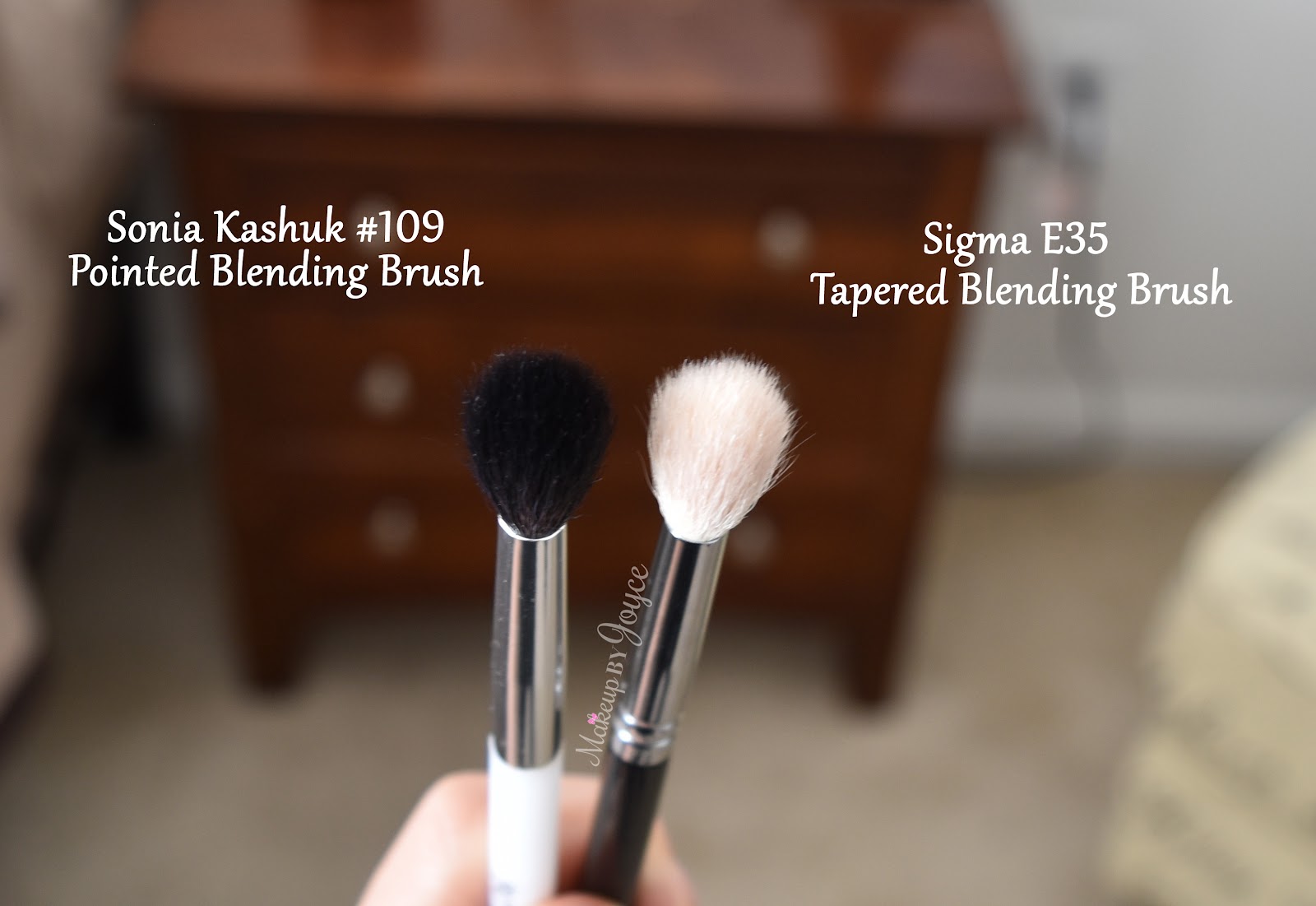 MakeupByJoyce ** ! Review Tapered Crease Blending Brushes for the Eyes