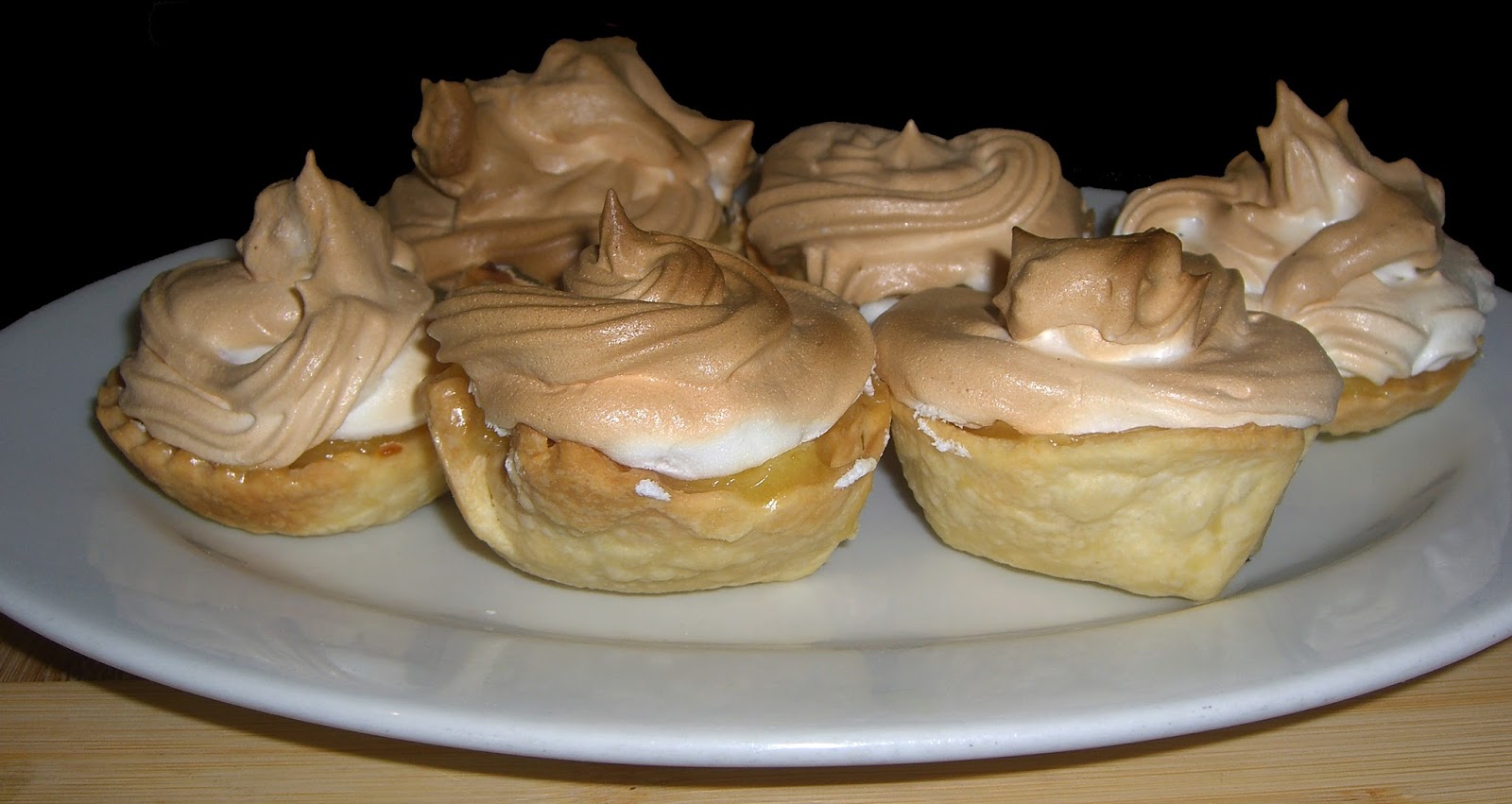 Lemon & Lime Curd Tarts with Meringue
