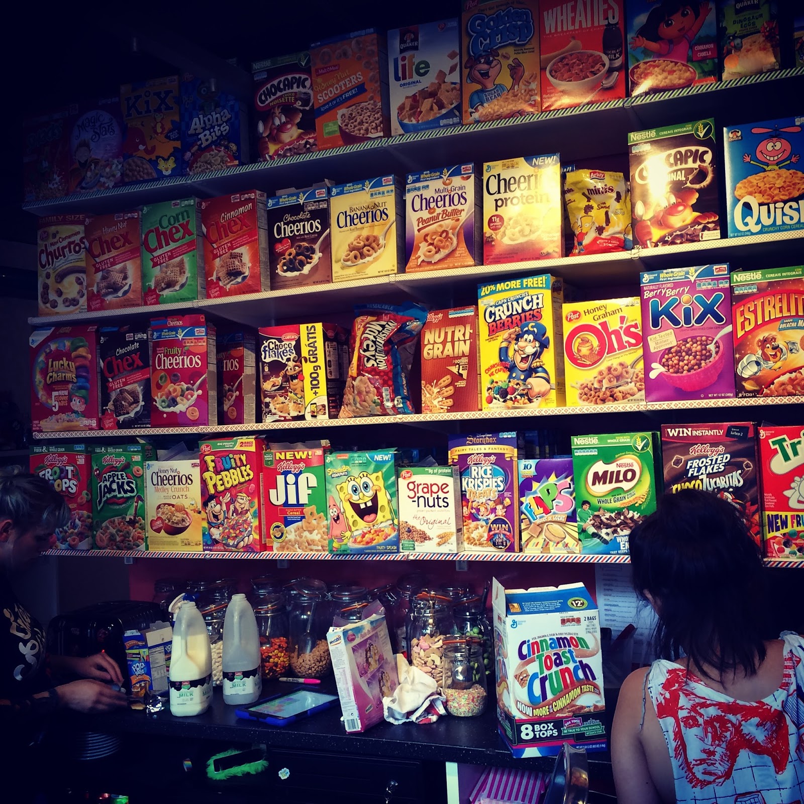 Where to Eat in London.... Cereal Killer Cafe!