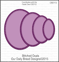 ODBD Custom Stitched Ovals