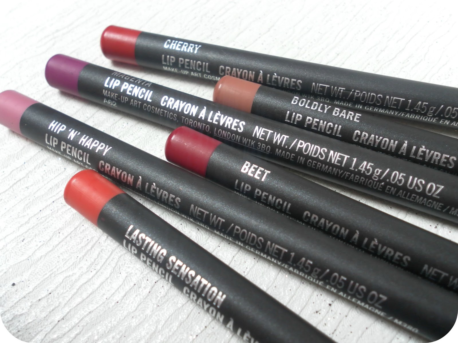 Mac Lip Pencil Collection Tattooed Tealady