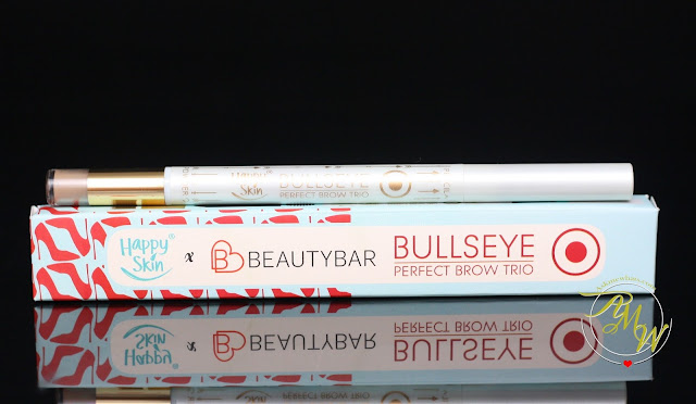  a photo of Happy Skin x Beauty Bar Bullseye Perfect Brow Trio Soft Brown