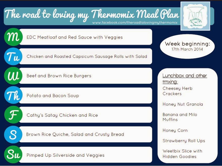 TRTLMT Meal Plan and Shopping List 17.3.2014 – The Road to Loving My ...
