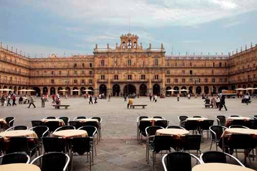 La Plaza Mayor de Salamanca