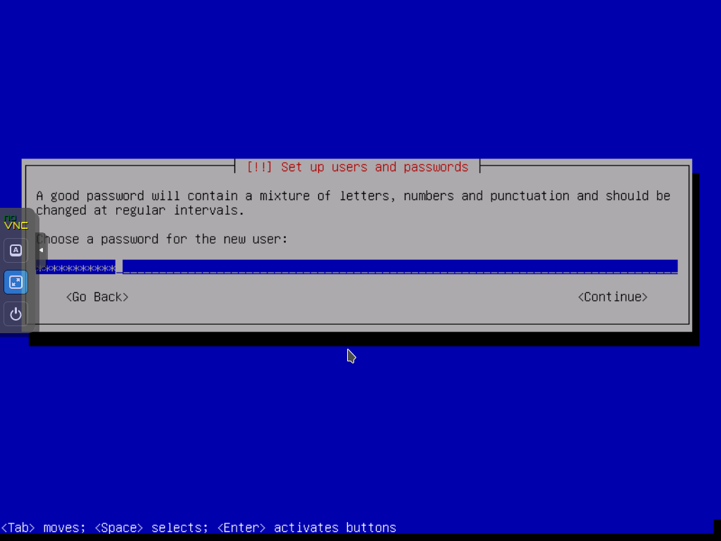 Set user mode. Set user mode