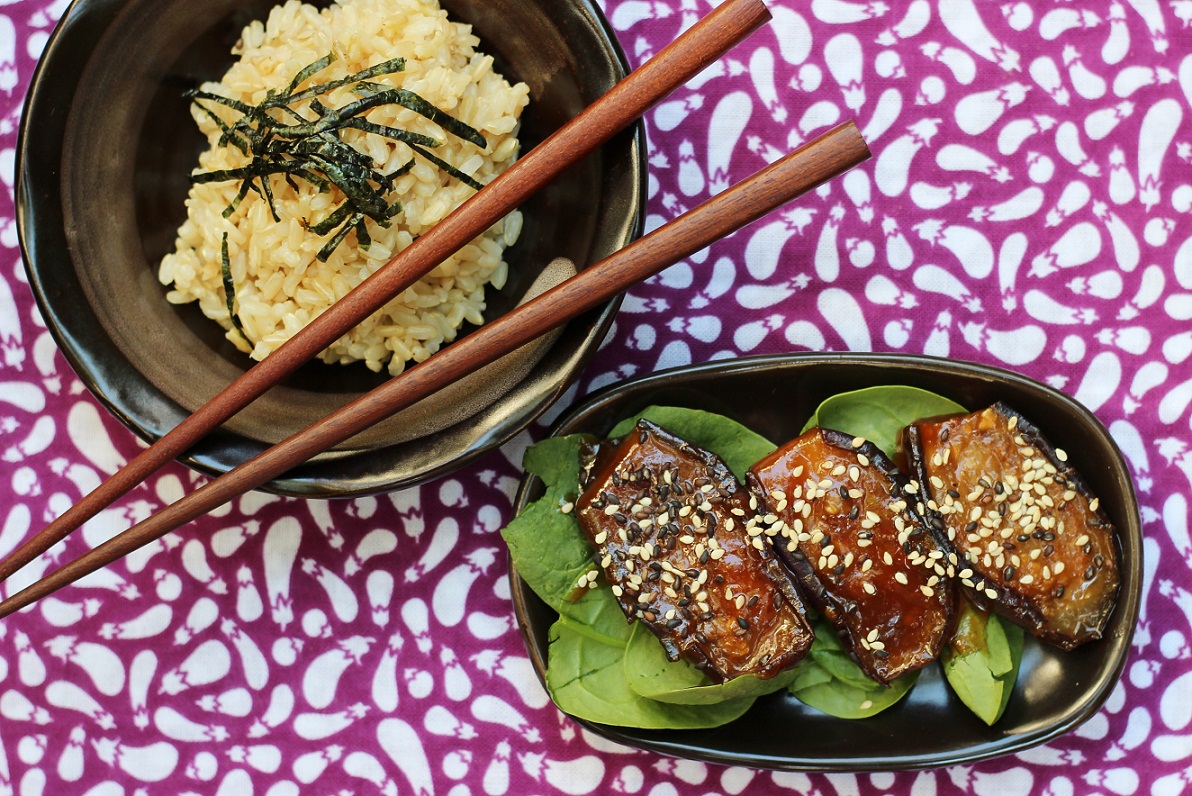 Three Bears Melbourne Nasu Dengaku Japanese Miso Glazed Eggplant