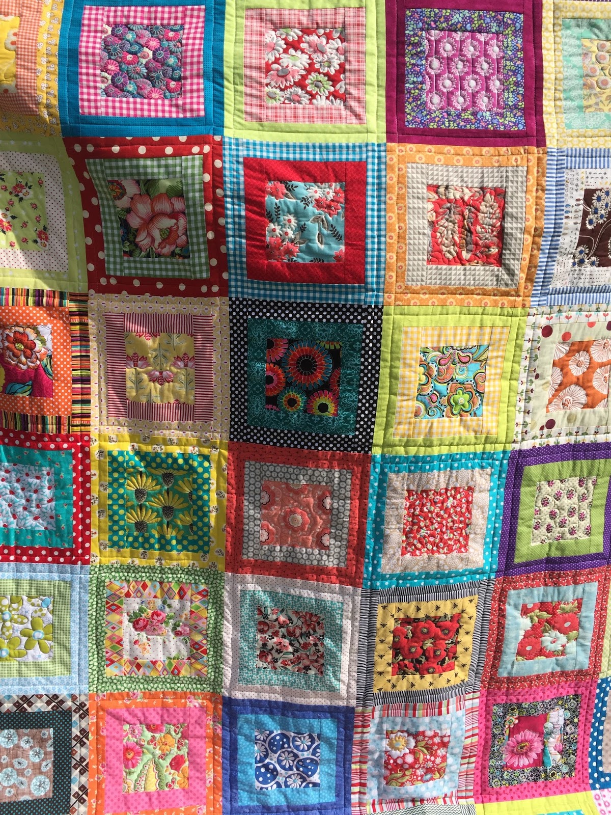 Patchwork n Play. My first quilt finish....
