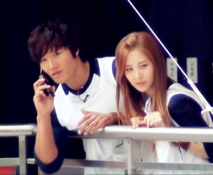 오늘자 김종국, 서현 | 인스티즈