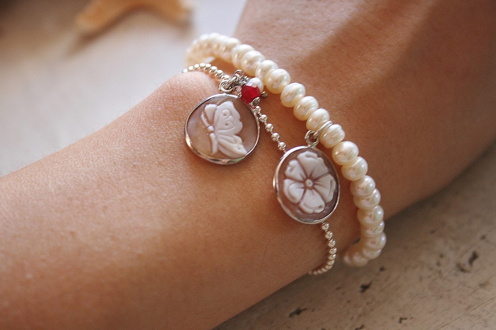Le Gioie Di Mel (MelaniaGoriniJewelry): Bracciali con cammei...perle di