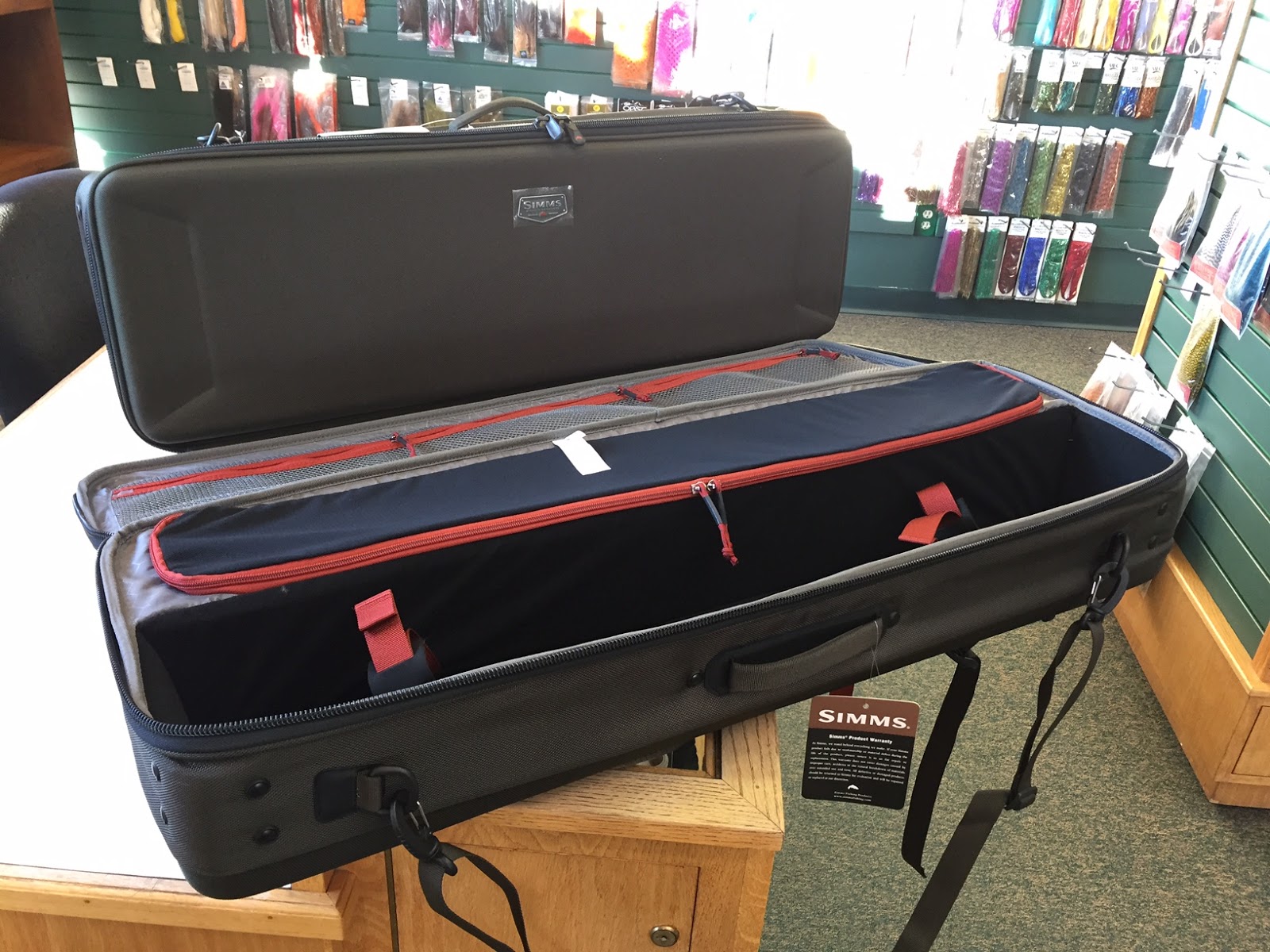 Country Pleasures Fly Fishing Brand New** Simms Bounty Hunter Rod Vaults