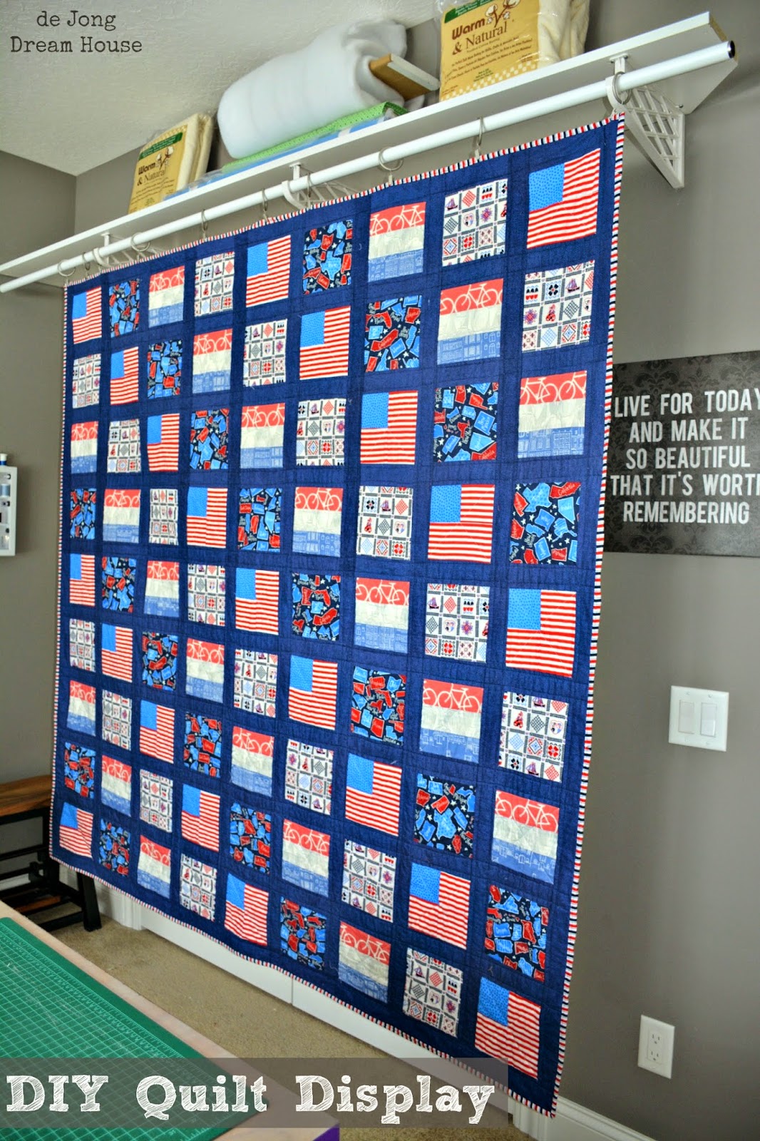 de Jong Dream House Ikea Quilt Ladder