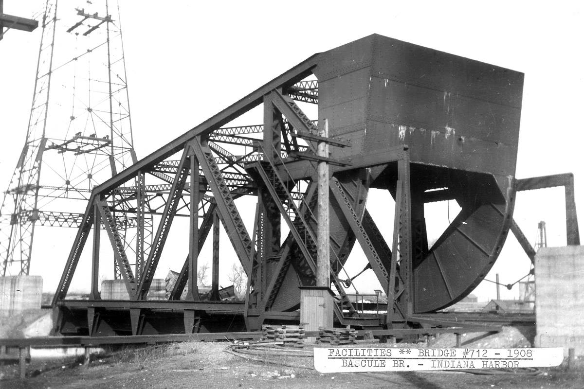 Industrial History: EJ&E Bridge #728 over Indiana Harbor Canal