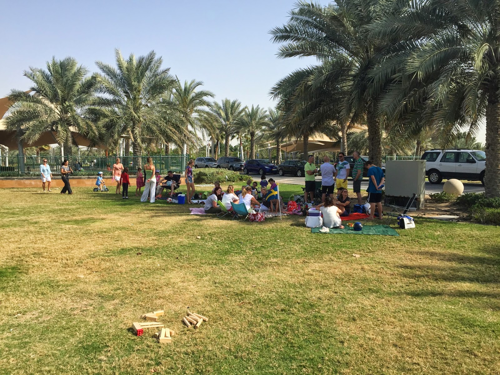 Life in Abu Dhabi Picnic in the park