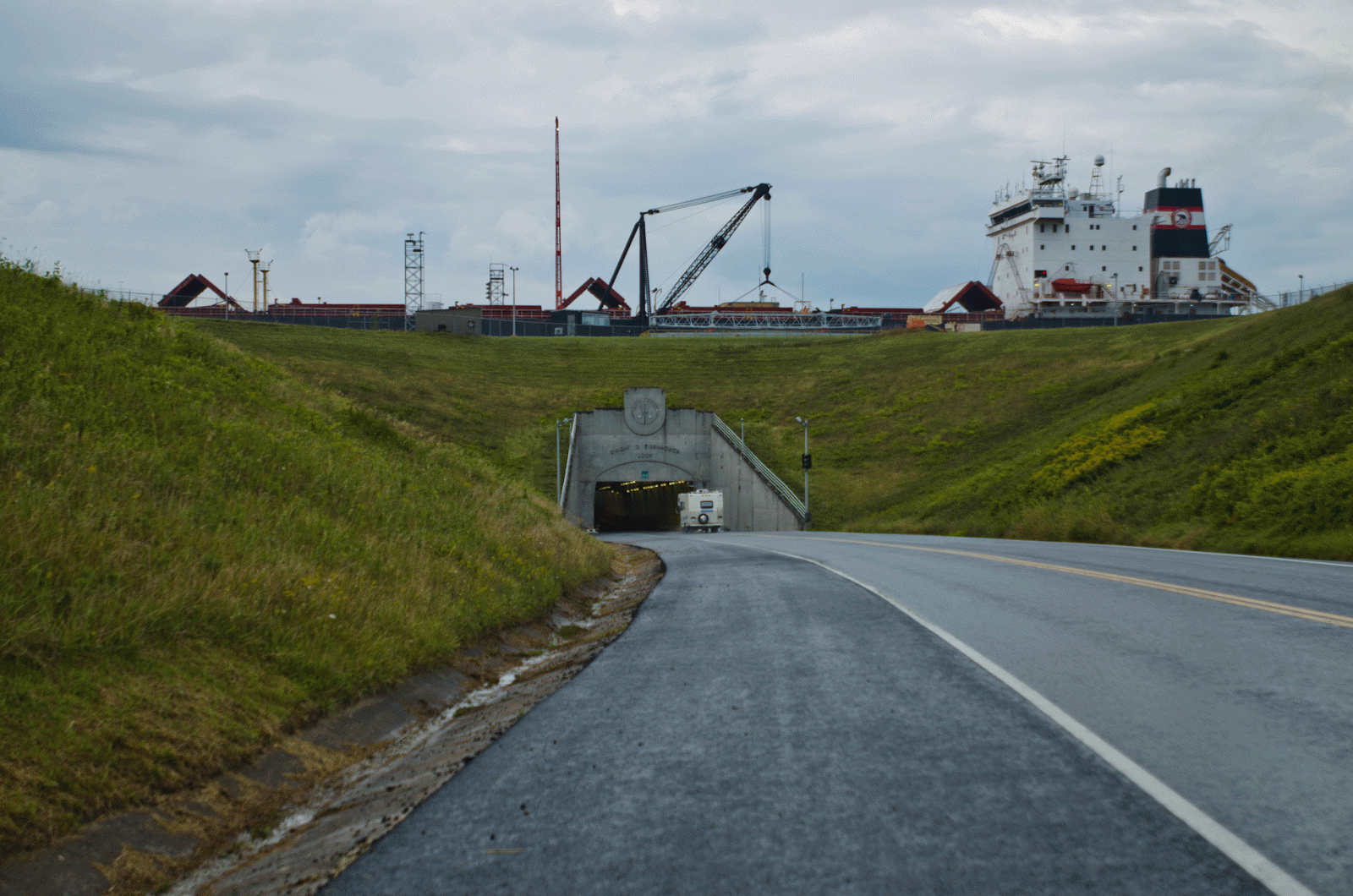Journeys With Judy Eisenhower Lock on the St Lawrence Seaway