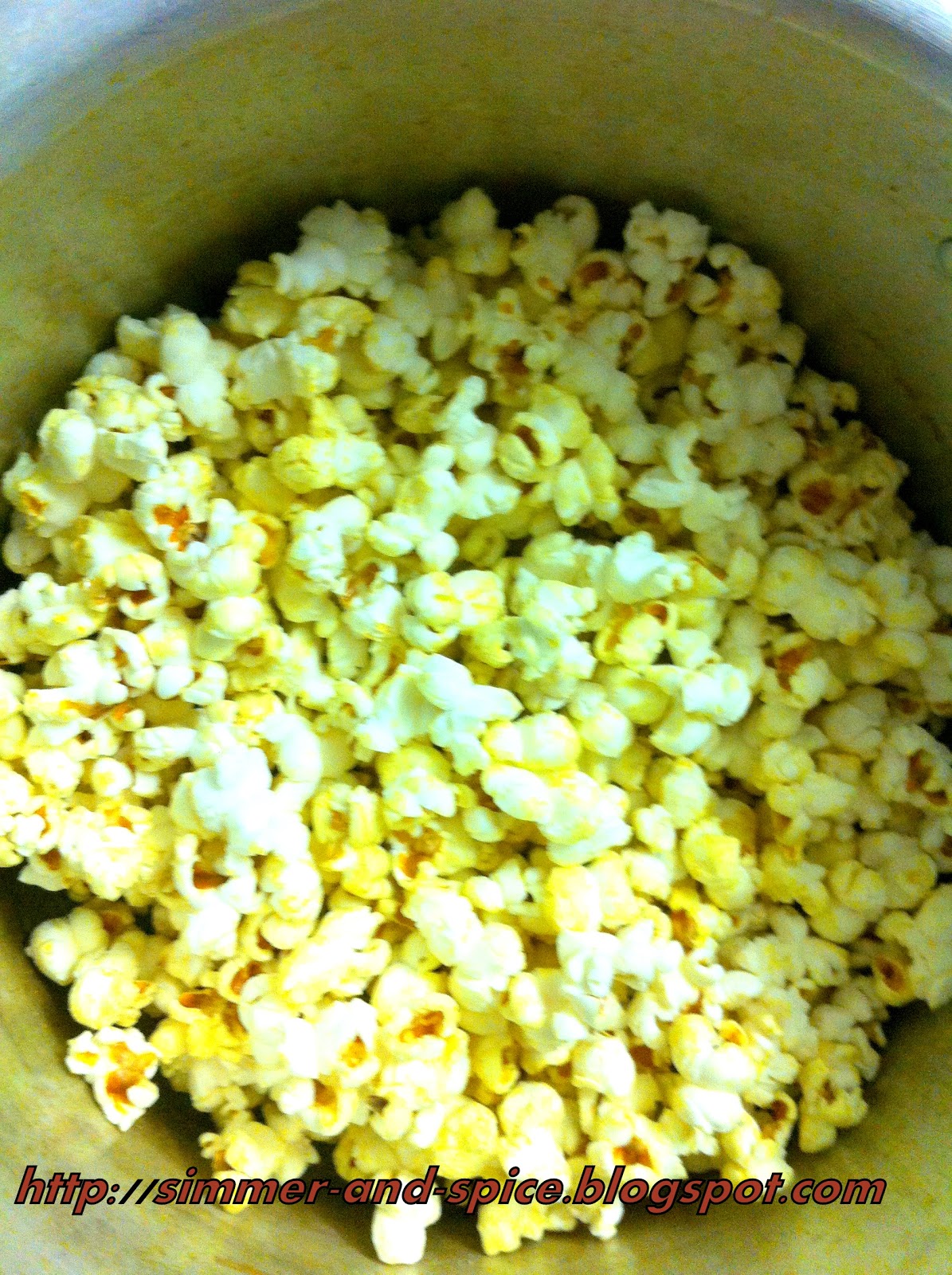 Butter Popcorn To The Herbs