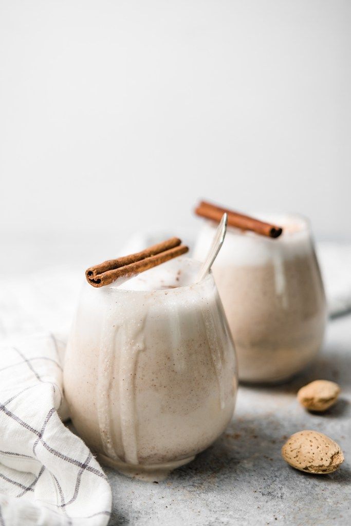 Vegan Eggnog Drink. Need more recipes? Check out 15+ List of Vegan Drinks that are Extremely Delicious. raw vegan drink | vegan juice recipes | yummy healthy | vegan recipes breakfast | recipes veggie #vegan #energy #drinks #smoothie